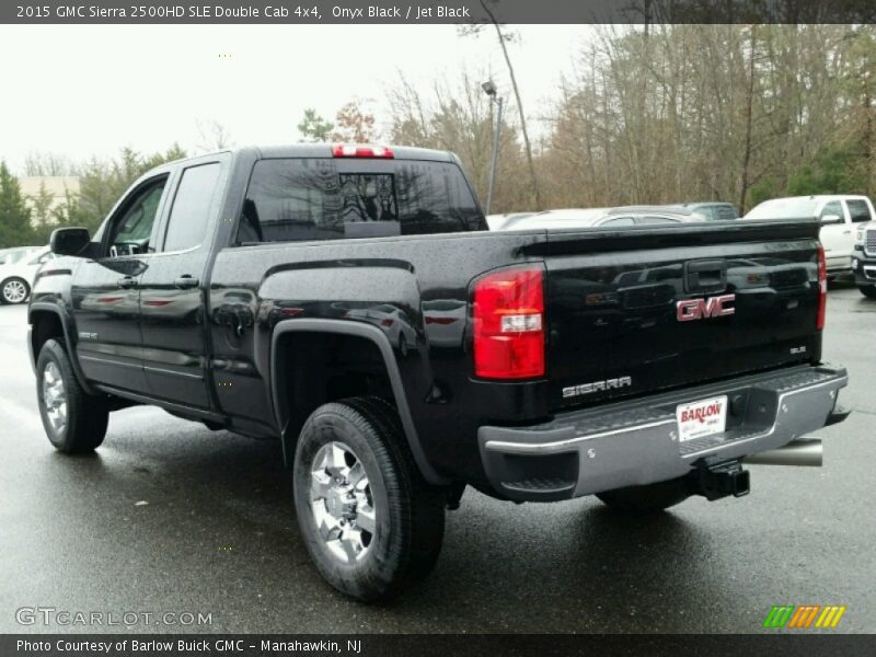 Onyx Black / Jet Black 2015 GMC Sierra 2500HD SLE Double Cab 4x4