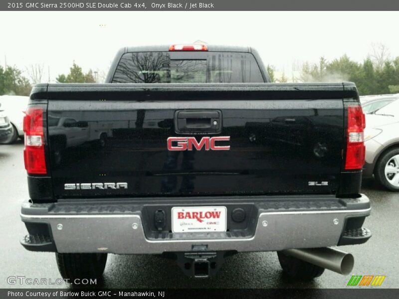 Onyx Black / Jet Black 2015 GMC Sierra 2500HD SLE Double Cab 4x4