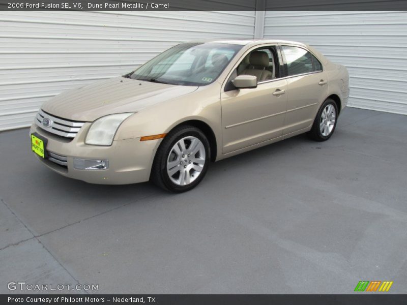 Dune Pearl Metallic / Camel 2006 Ford Fusion SEL V6