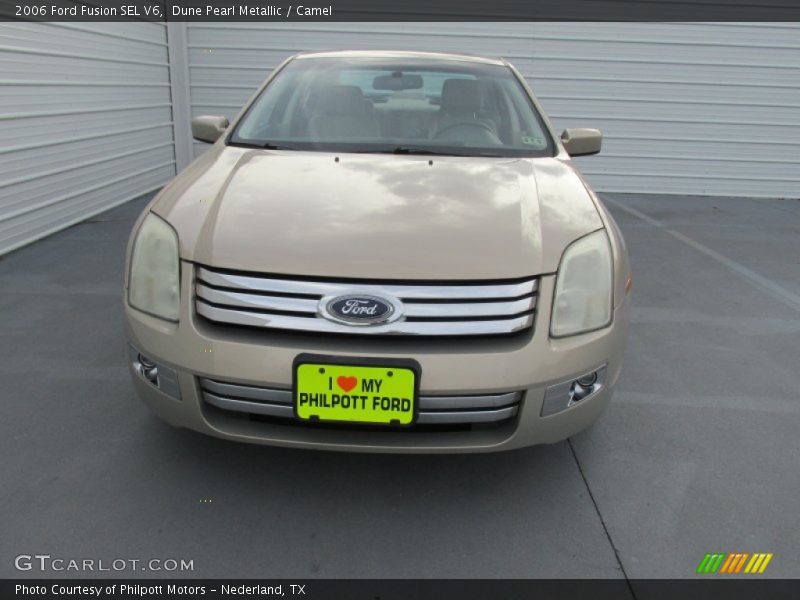 Dune Pearl Metallic / Camel 2006 Ford Fusion SEL V6