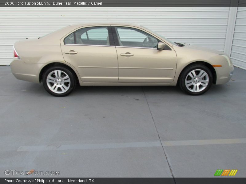 Dune Pearl Metallic / Camel 2006 Ford Fusion SEL V6