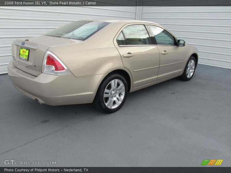 Dune Pearl Metallic / Camel 2006 Ford Fusion SEL V6