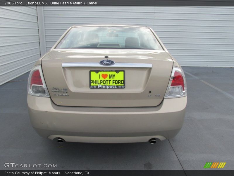 Dune Pearl Metallic / Camel 2006 Ford Fusion SEL V6