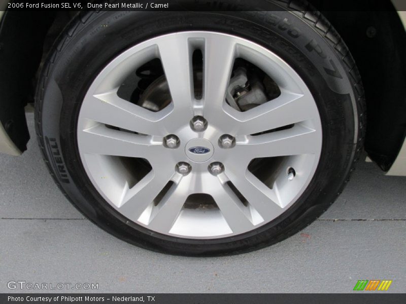 Dune Pearl Metallic / Camel 2006 Ford Fusion SEL V6