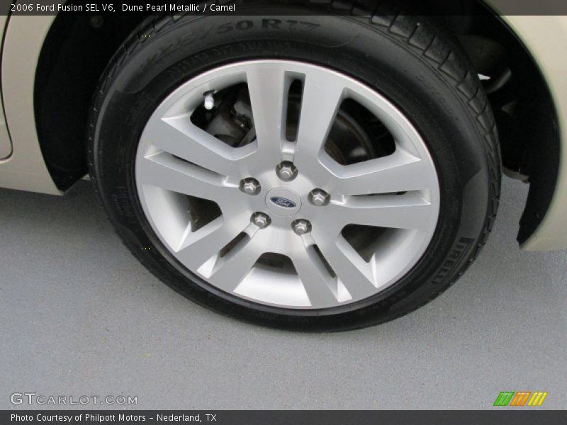Dune Pearl Metallic / Camel 2006 Ford Fusion SEL V6