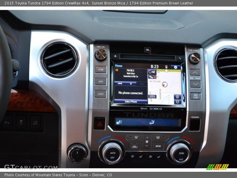 Controls of 2015 Tundra 1794 Edition CrewMax 4x4
