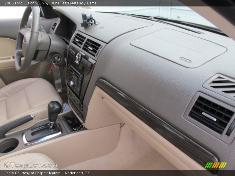 Dune Pearl Metallic / Camel 2006 Ford Fusion SEL V6