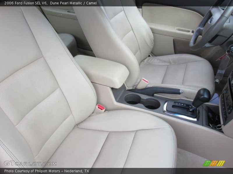 Dune Pearl Metallic / Camel 2006 Ford Fusion SEL V6