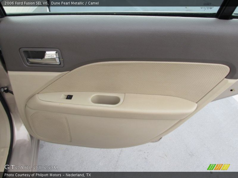 Dune Pearl Metallic / Camel 2006 Ford Fusion SEL V6