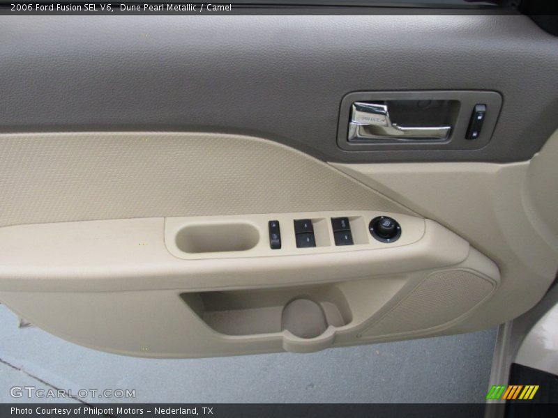 Dune Pearl Metallic / Camel 2006 Ford Fusion SEL V6