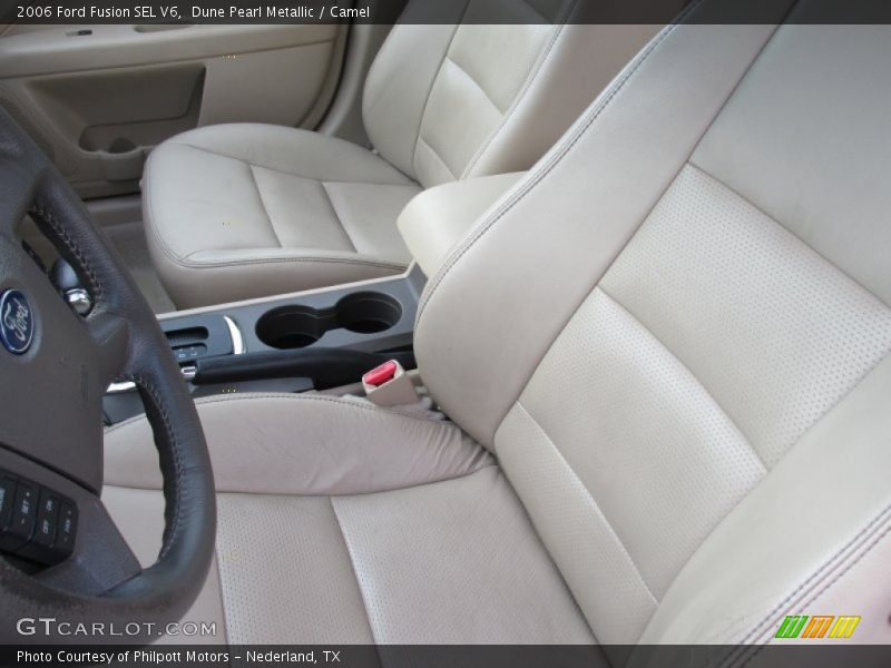 Dune Pearl Metallic / Camel 2006 Ford Fusion SEL V6