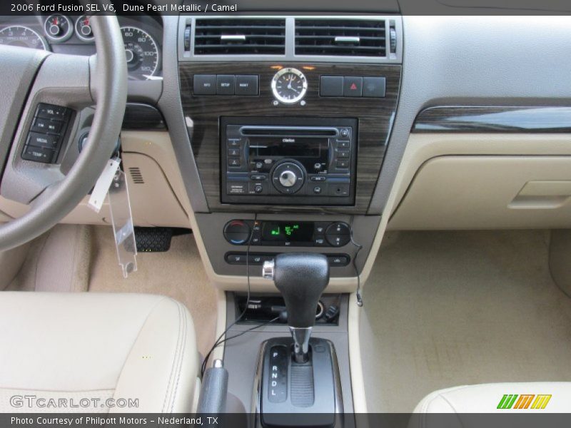Dune Pearl Metallic / Camel 2006 Ford Fusion SEL V6