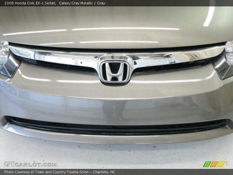 Galaxy Gray Metallic / Gray 2008 Honda Civic EX-L Sedan