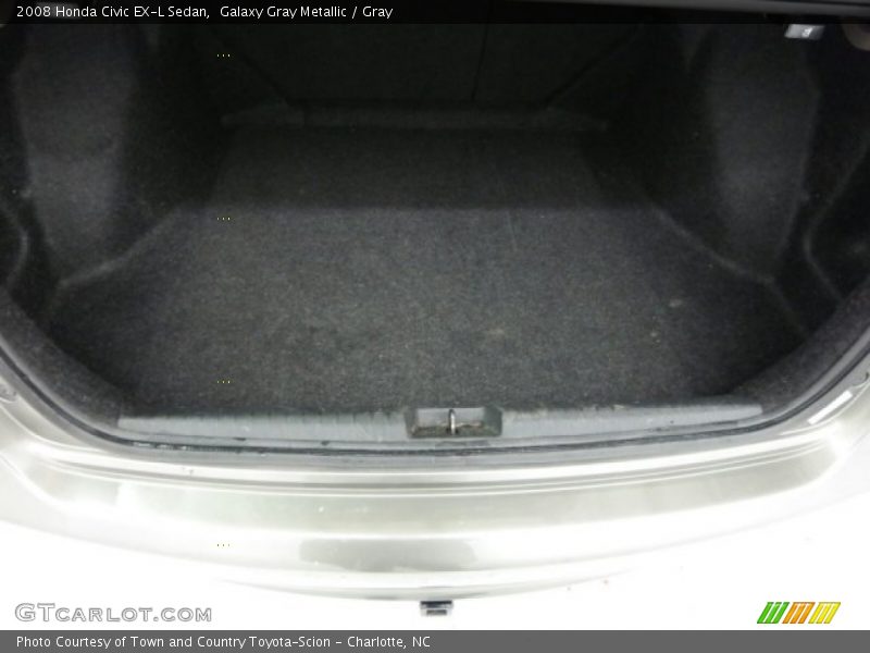 Galaxy Gray Metallic / Gray 2008 Honda Civic EX-L Sedan