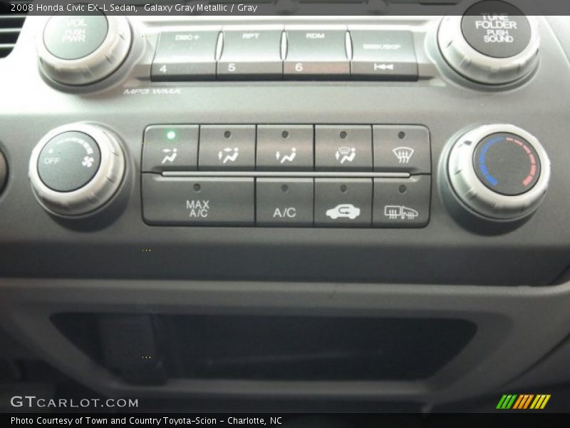 Galaxy Gray Metallic / Gray 2008 Honda Civic EX-L Sedan