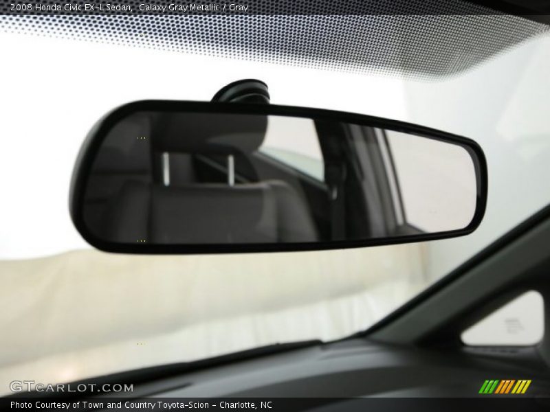 Galaxy Gray Metallic / Gray 2008 Honda Civic EX-L Sedan