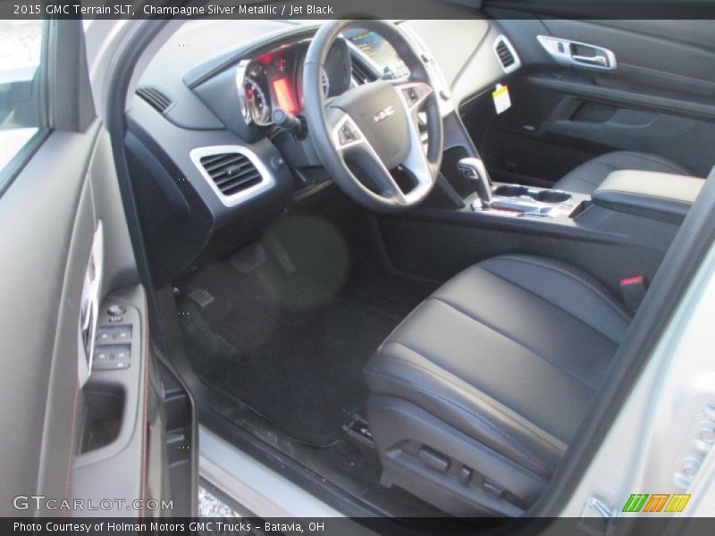 Champagne Silver Metallic / Jet Black 2015 GMC Terrain SLT