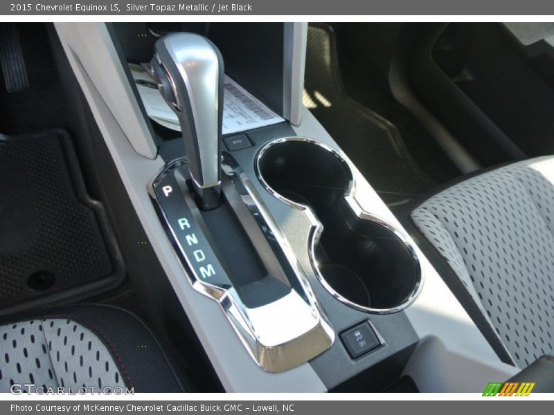 Silver Topaz Metallic / Jet Black 2015 Chevrolet Equinox LS