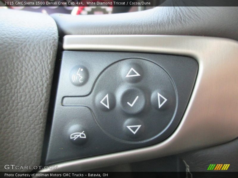 Controls of 2015 Sierra 1500 Denali Crew Cab 4x4