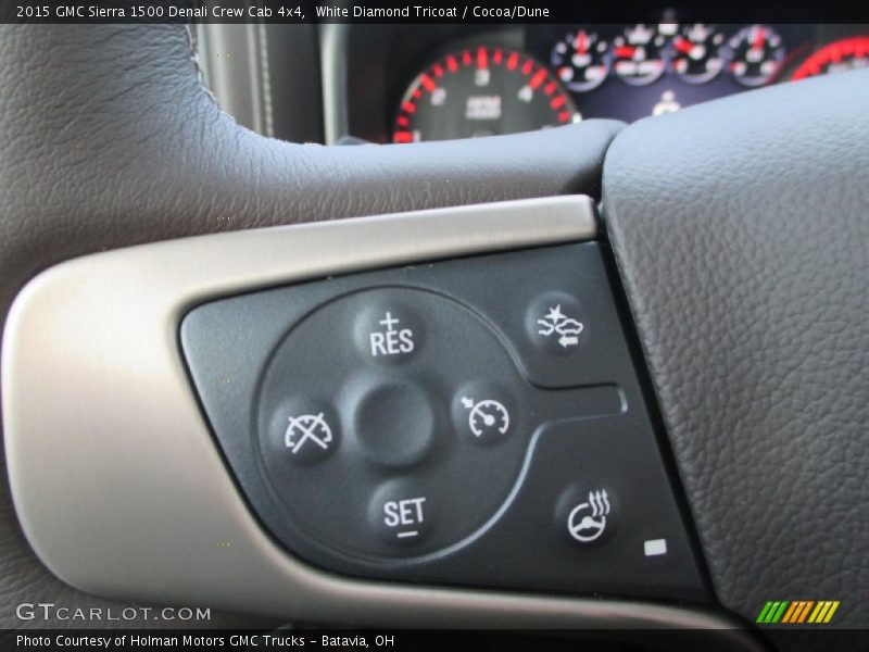 Controls of 2015 Sierra 1500 Denali Crew Cab 4x4