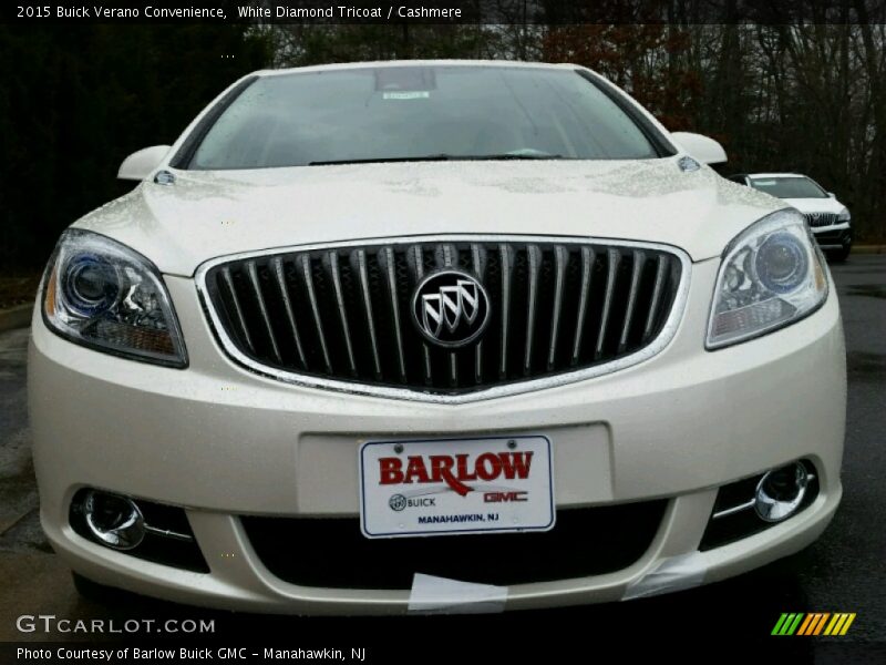 White Diamond Tricoat / Cashmere 2015 Buick Verano Convenience