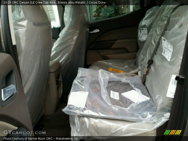 Bronze Alloy Metallic / Cocoa/Dune 2015 GMC Canyon SLE Crew Cab 4x4