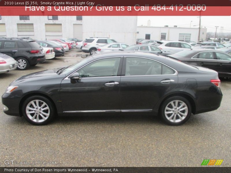 Smoky Granite Mica / Light Gray 2010 Lexus ES 350