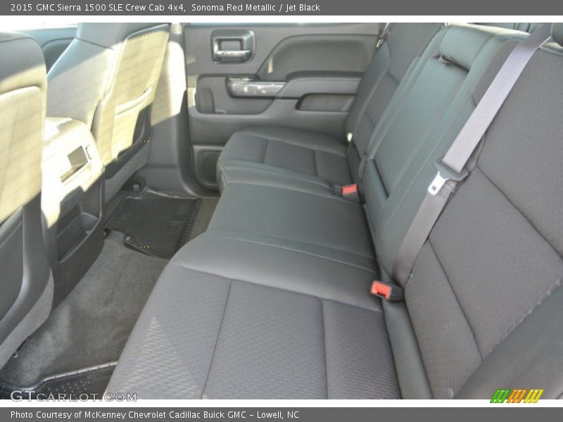Sonoma Red Metallic / Jet Black 2015 GMC Sierra 1500 SLE Crew Cab 4x4