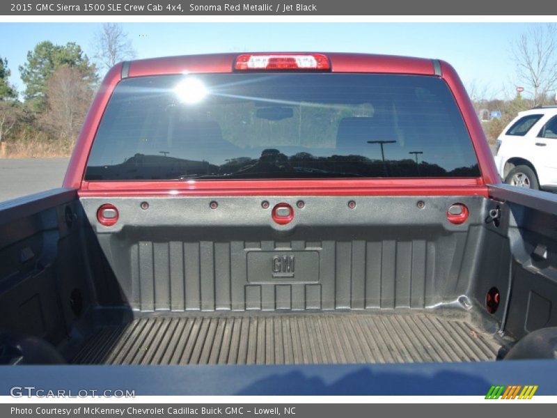 Sonoma Red Metallic / Jet Black 2015 GMC Sierra 1500 SLE Crew Cab 4x4