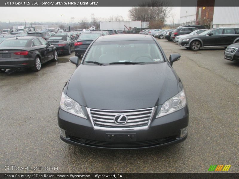 Smoky Granite Mica / Light Gray 2010 Lexus ES 350