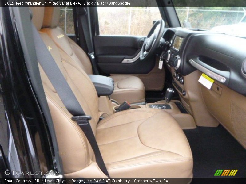 Black / Black/Dark Saddle 2015 Jeep Wrangler Unlimited Sahara 4x4
