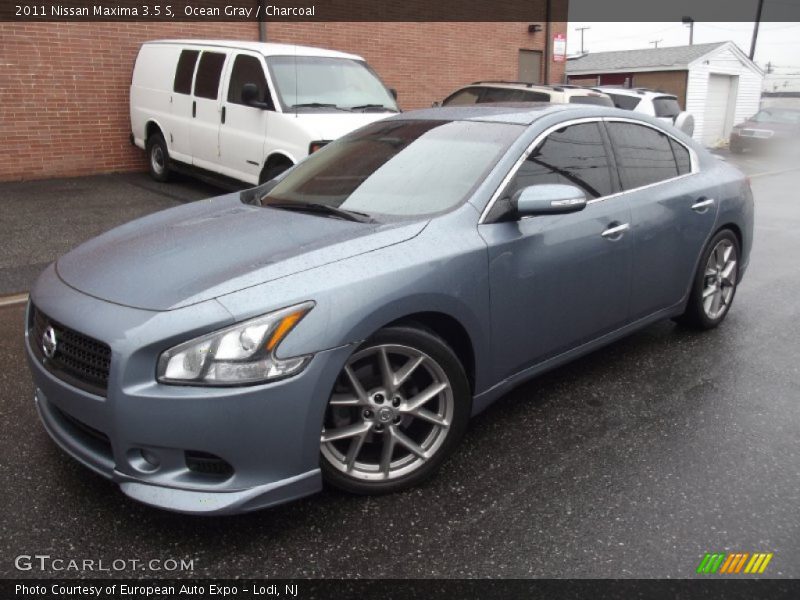 Ocean Gray / Charcoal 2011 Nissan Maxima 3.5 S