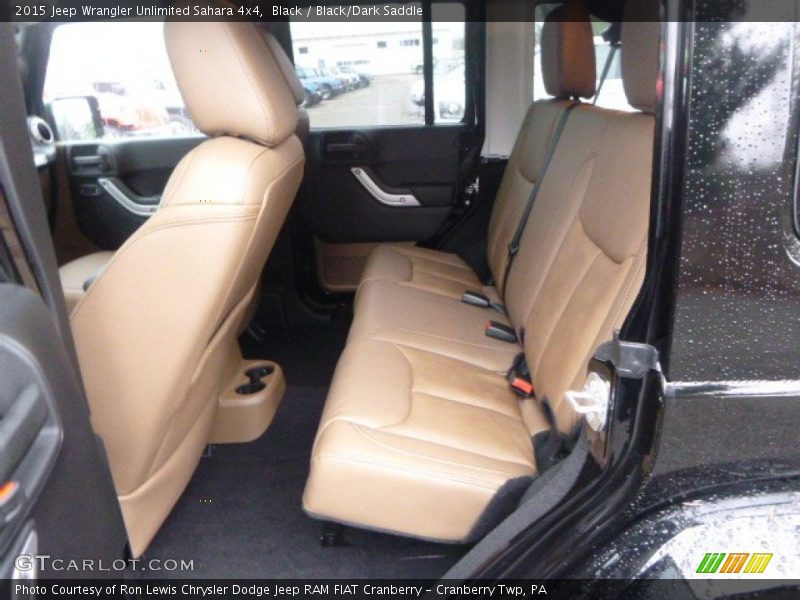 Black / Black/Dark Saddle 2015 Jeep Wrangler Unlimited Sahara 4x4
