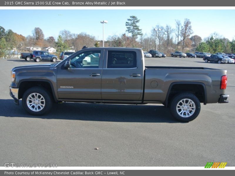  2015 Sierra 1500 SLE Crew Cab Bronze Alloy Metallic