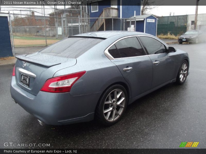 Ocean Gray / Charcoal 2011 Nissan Maxima 3.5 S