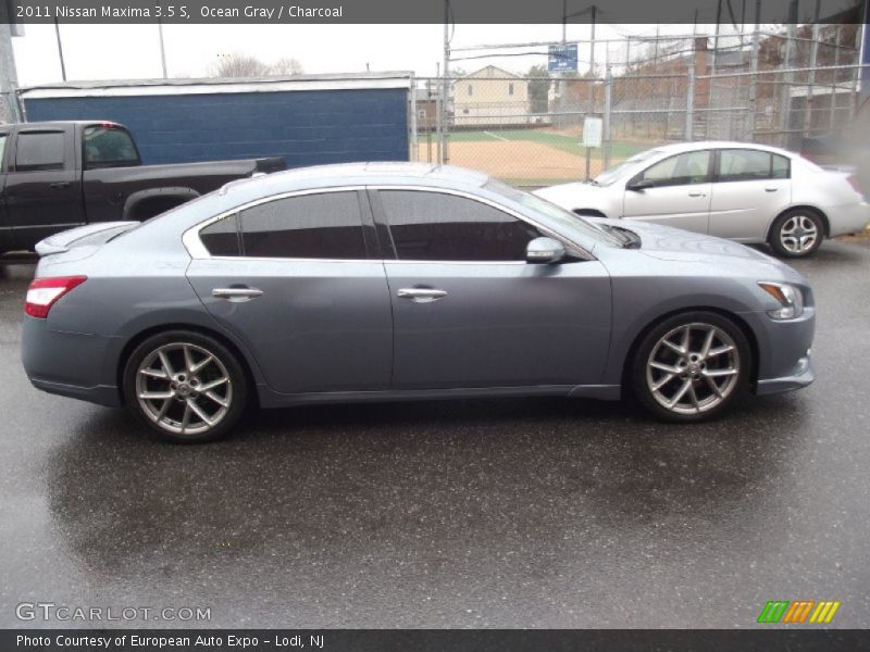 Ocean Gray / Charcoal 2011 Nissan Maxima 3.5 S