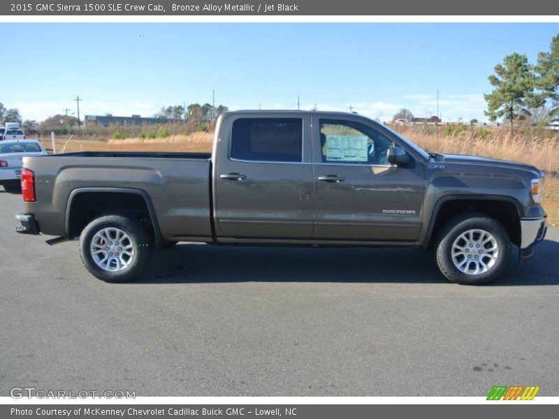  2015 Sierra 1500 SLE Crew Cab Bronze Alloy Metallic