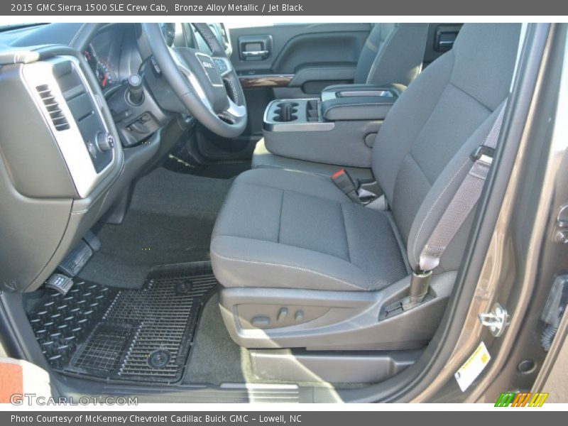 Bronze Alloy Metallic / Jet Black 2015 GMC Sierra 1500 SLE Crew Cab