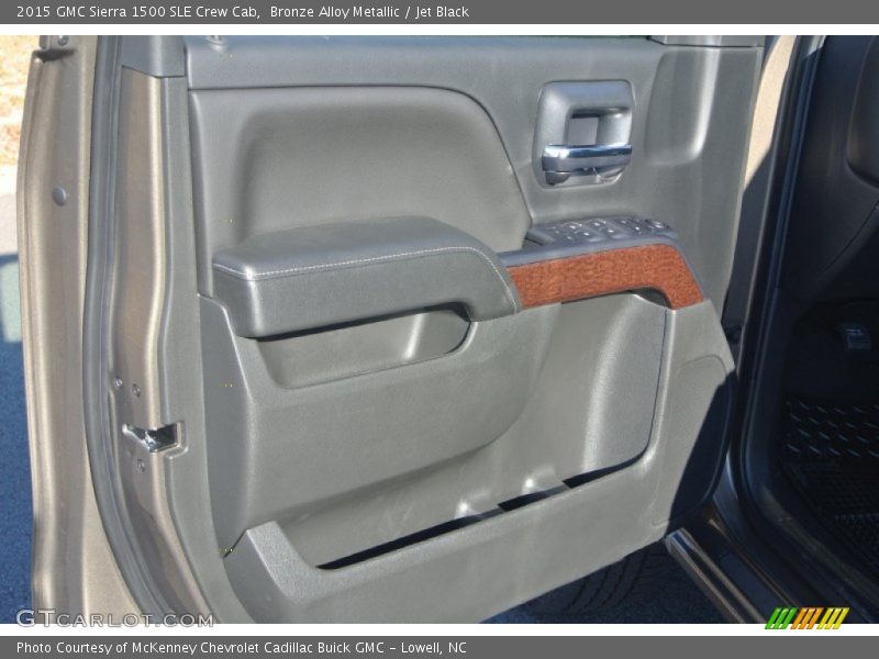 Bronze Alloy Metallic / Jet Black 2015 GMC Sierra 1500 SLE Crew Cab