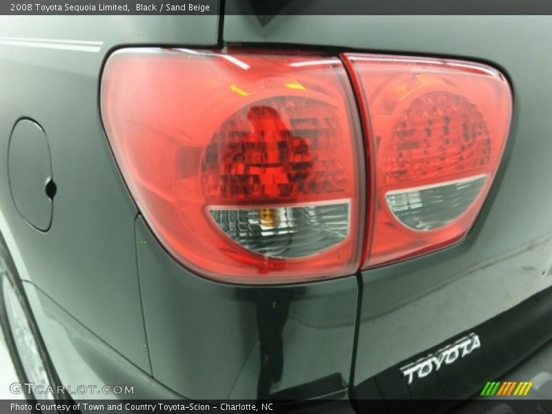 Black / Sand Beige 2008 Toyota Sequoia Limited