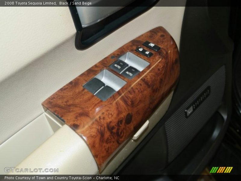 Black / Sand Beige 2008 Toyota Sequoia Limited