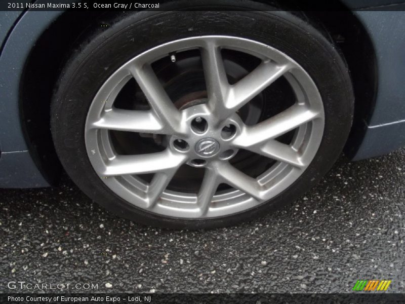 Ocean Gray / Charcoal 2011 Nissan Maxima 3.5 S