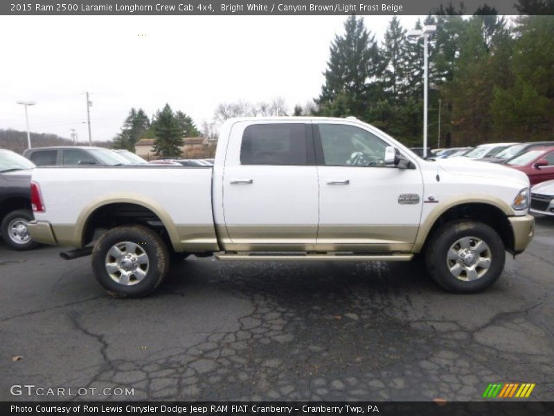 2015 2500 Laramie Longhorn Crew Cab 4x4 Bright White