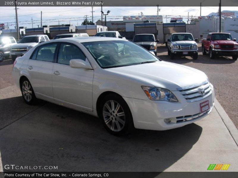 Blizzard White Pearl / Ivory 2005 Toyota Avalon Limited