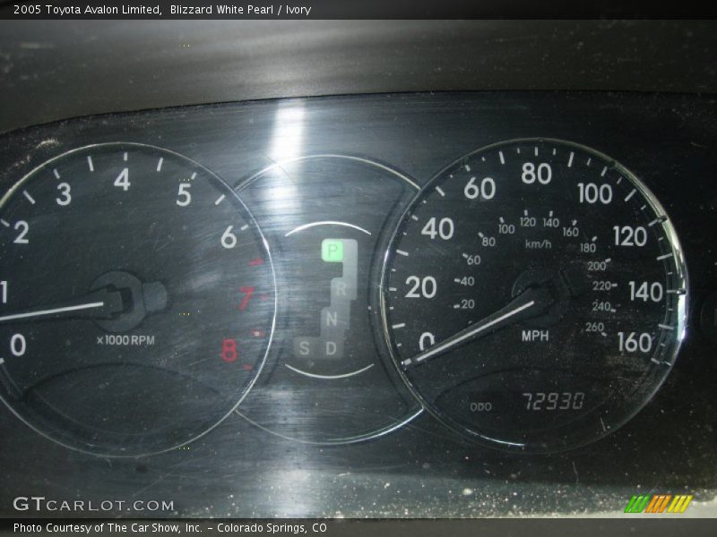Blizzard White Pearl / Ivory 2005 Toyota Avalon Limited