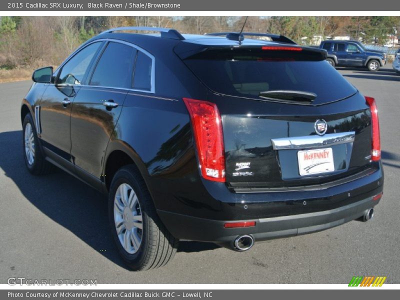 Black Raven / Shale/Brownstone 2015 Cadillac SRX Luxury