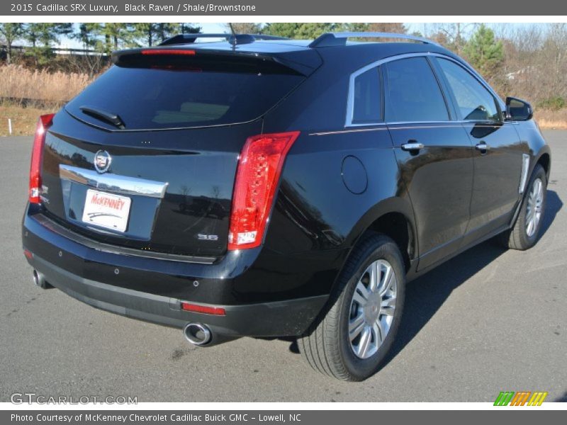 Black Raven / Shale/Brownstone 2015 Cadillac SRX Luxury