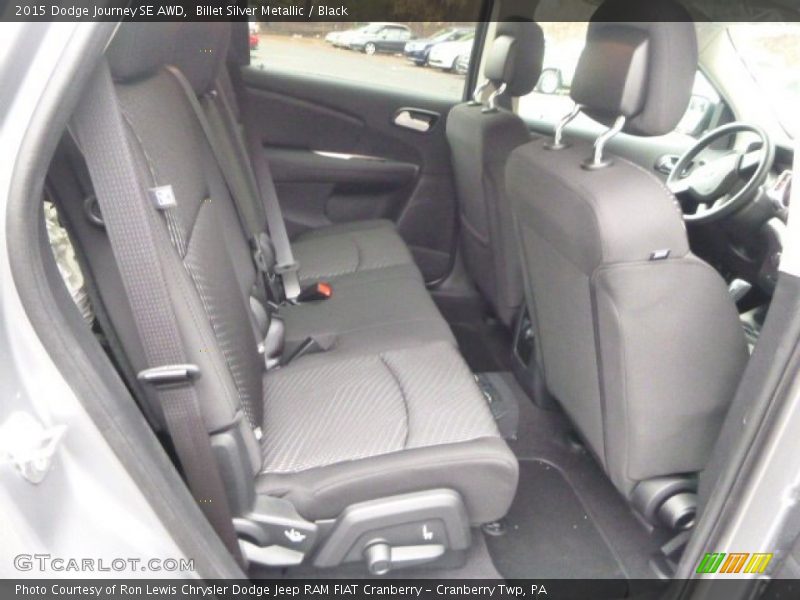 Billet Silver Metallic / Black 2015 Dodge Journey SE AWD