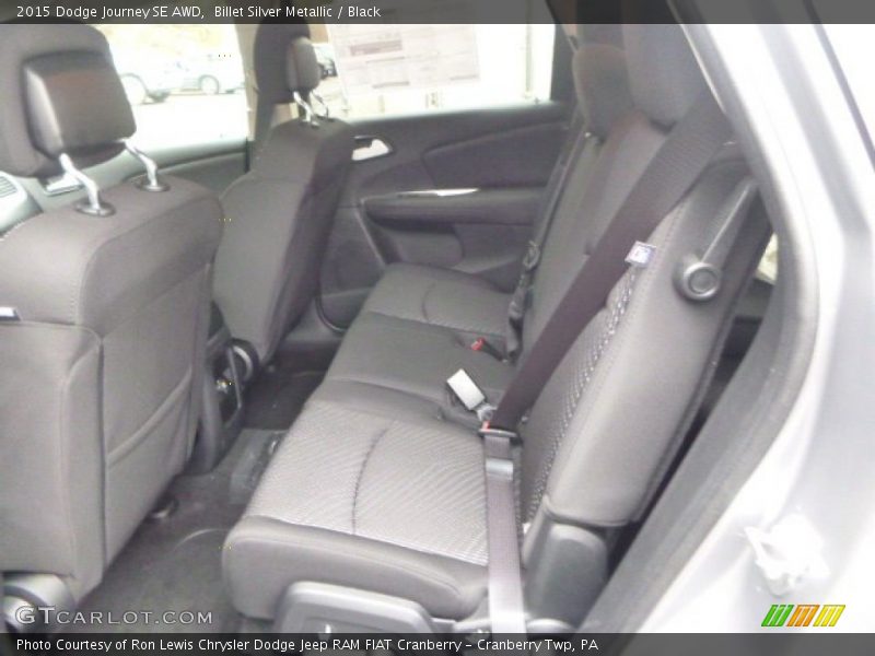 Billet Silver Metallic / Black 2015 Dodge Journey SE AWD