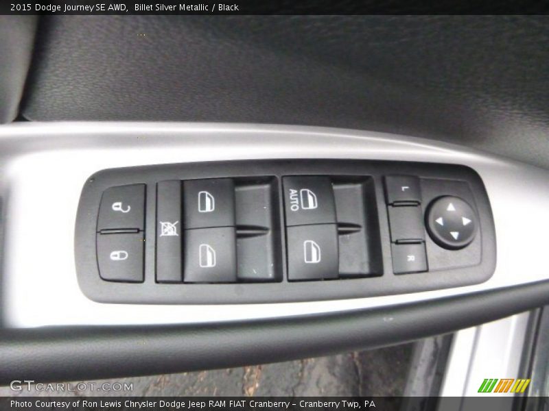 Billet Silver Metallic / Black 2015 Dodge Journey SE AWD